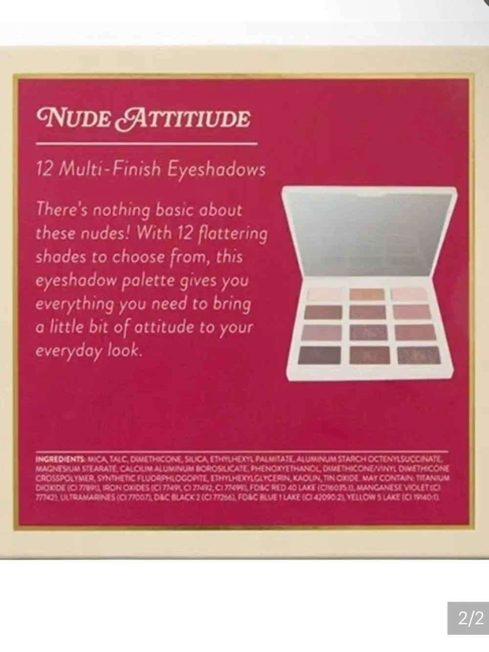 Laura Geller “Nude Attitude” Eyeshadow Palette - NWT
